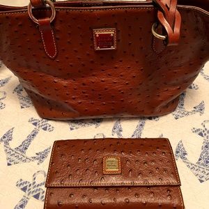 PRICE REDUCED:  Dooney and Bourke Purse and matching wallet